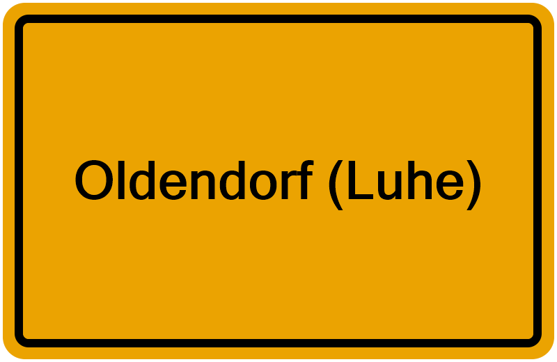Handelsregister Oldendorf (Luhe)